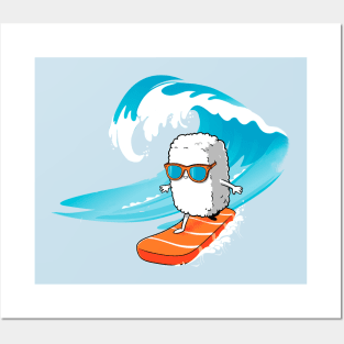 SURFER SUSHI Posters and Art